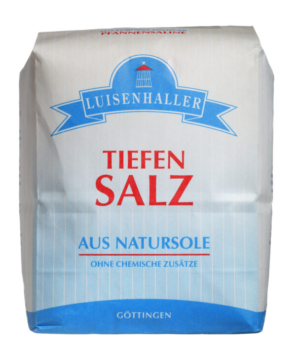 Naturbelassenes Tiefensalz aus Natursole – feine Körnung! (1 Kg)